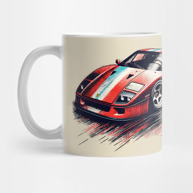 Ferrari F40 by Vehicles-Art